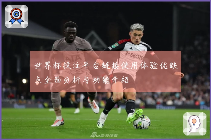 世界杯投注平台链接使用体验优缺点全面分析与功能介绍