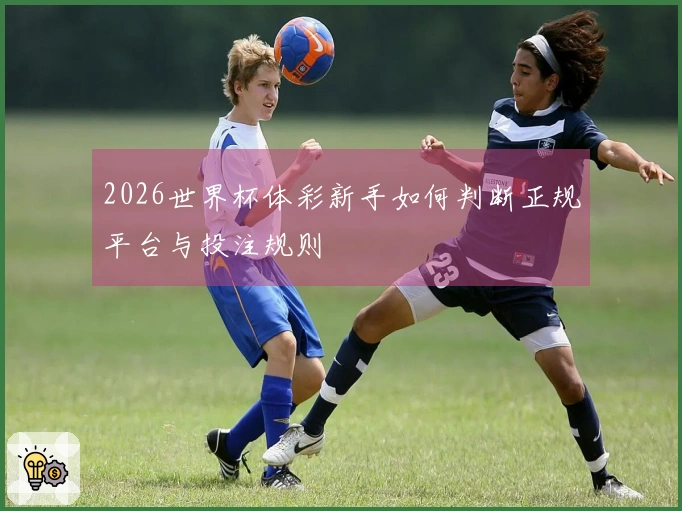 2026世界杯体彩新手如何判断正规平台与投注规则