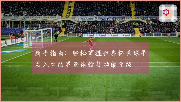 新手指南：轻松掌握世界杯买球平台入口的界面体验与功能介绍