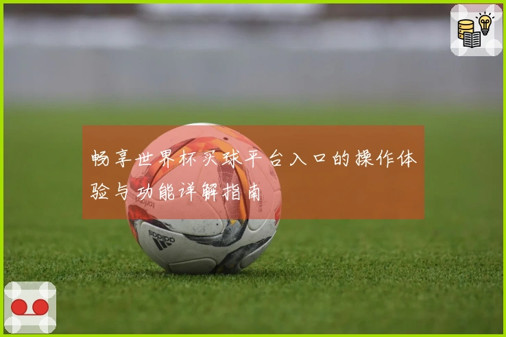 畅享世界杯买球平台入口的操作体验与功能详解指南
